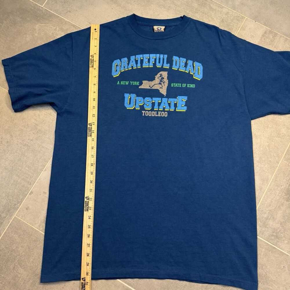 Grateful Dead 2003 Liquid Blue "New York State of Kind" Upstate Toodleoo XL - Picture 6 of 7